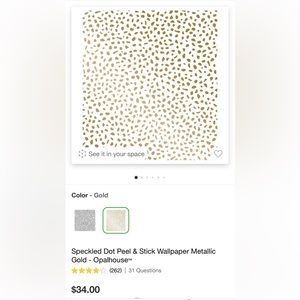 Brand new wall paper